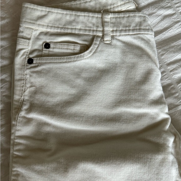 MICHAEL KORS Corduroy Jeans Size 4 Cream - Picture 10 of 15